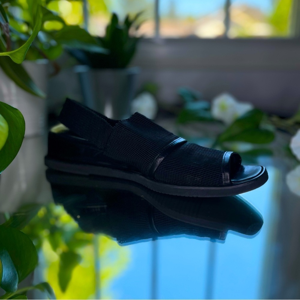 Cole Haan Mesh Sandals Black Flats Size: 8.5​​​